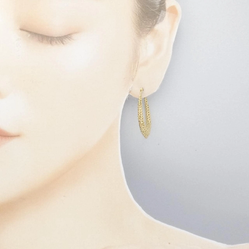 K18YG Bông tai - Hàng hiệu Chính hãng 871056