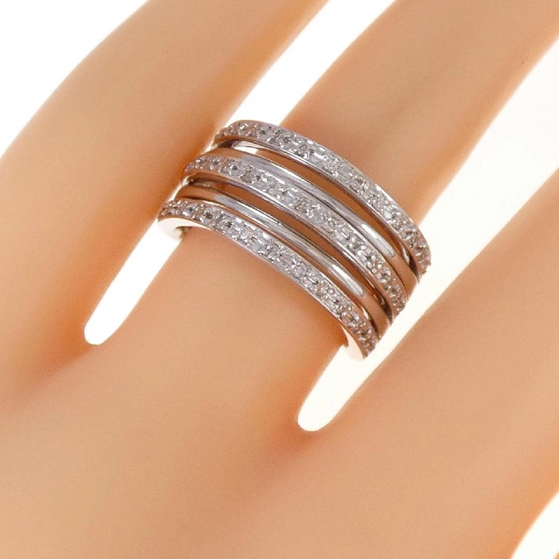 Nhẫn kim cương K18WG 0.30CT 672580