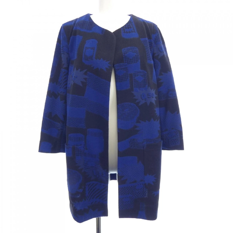 【Mã giảm giá】Áo khoác không cổ PLEATS PLEASE 642443