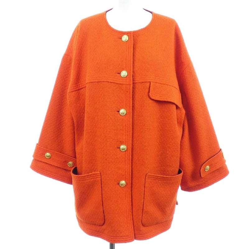 Áo khoác không cổ CHANEL 21780 - Hàng hiệu Authentic 821447