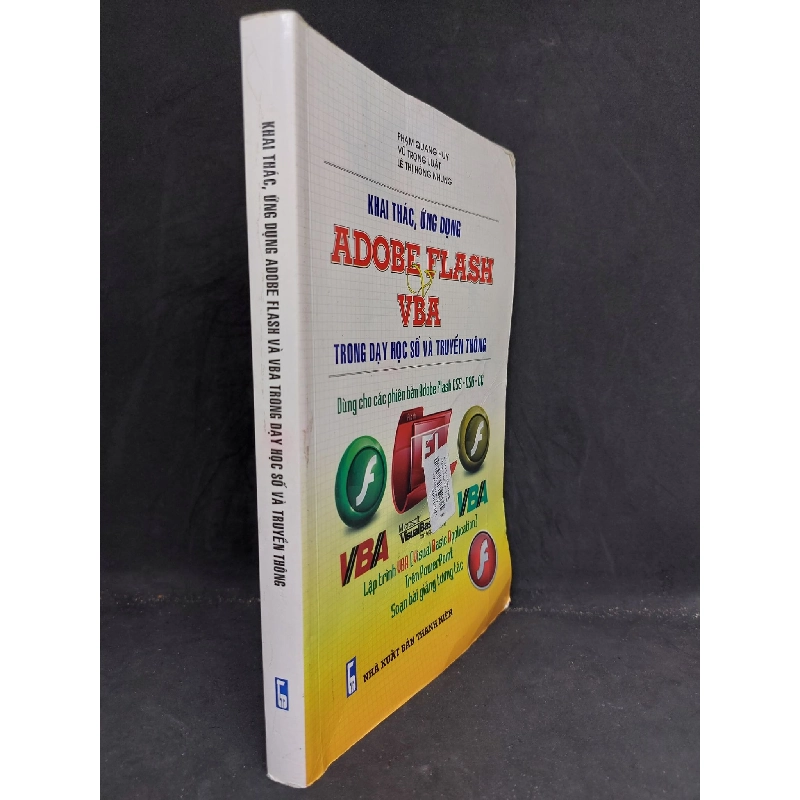 Khai thác Adobe Flash & VBA ứng dụng trong dạy học số và truyền thông mới 80% 2018 HCM0707 911569