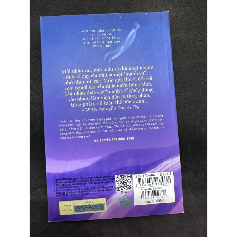 [Phiên Chợ Sách Cũ] Chuyến tàu nhật thực - Đinh Phương, 2019, (ố vàng) 1503 410167