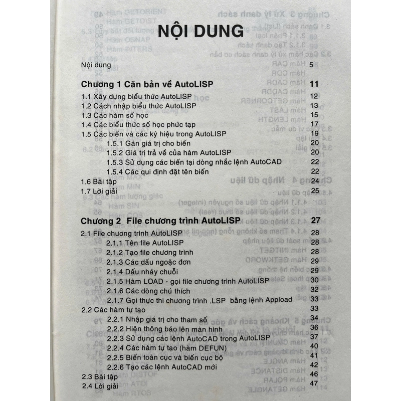 NGÔN NGỮ LẬP TRÌNH AUTOLISP(Full bộ 2 tập) 501455