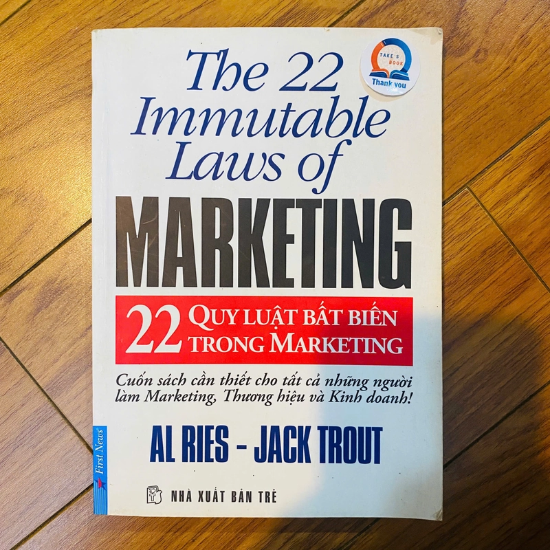 22 Quy Luật Bất Biến Trong Marketing - The 22 Immutable Laws Of Marketing  #TAKE 233930