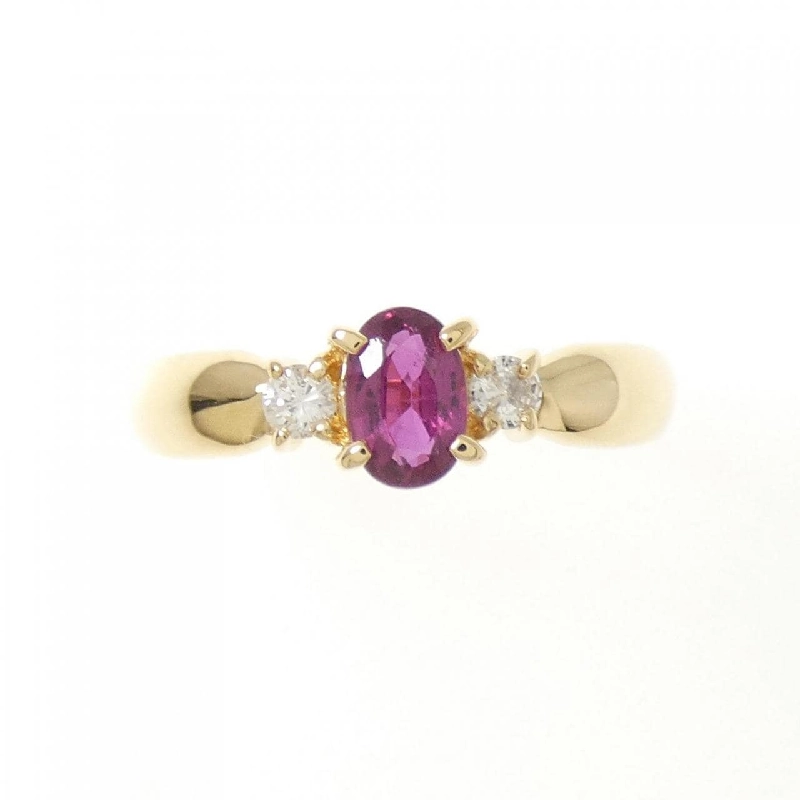 Nhẫn Ruby K18YG 0.48CT 668242