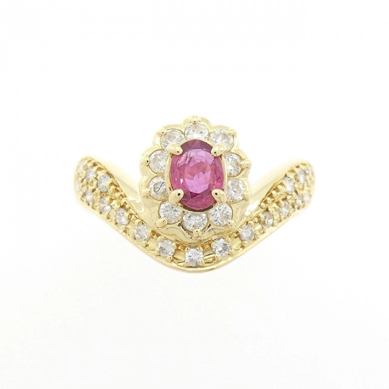 Nhẫn Ruby K18YG 0.32CT - Hàng hiệu Chính hãng 849357