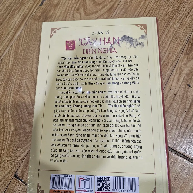 Tây Hán diễn nghĩa (bìa cứng)
154k 786039