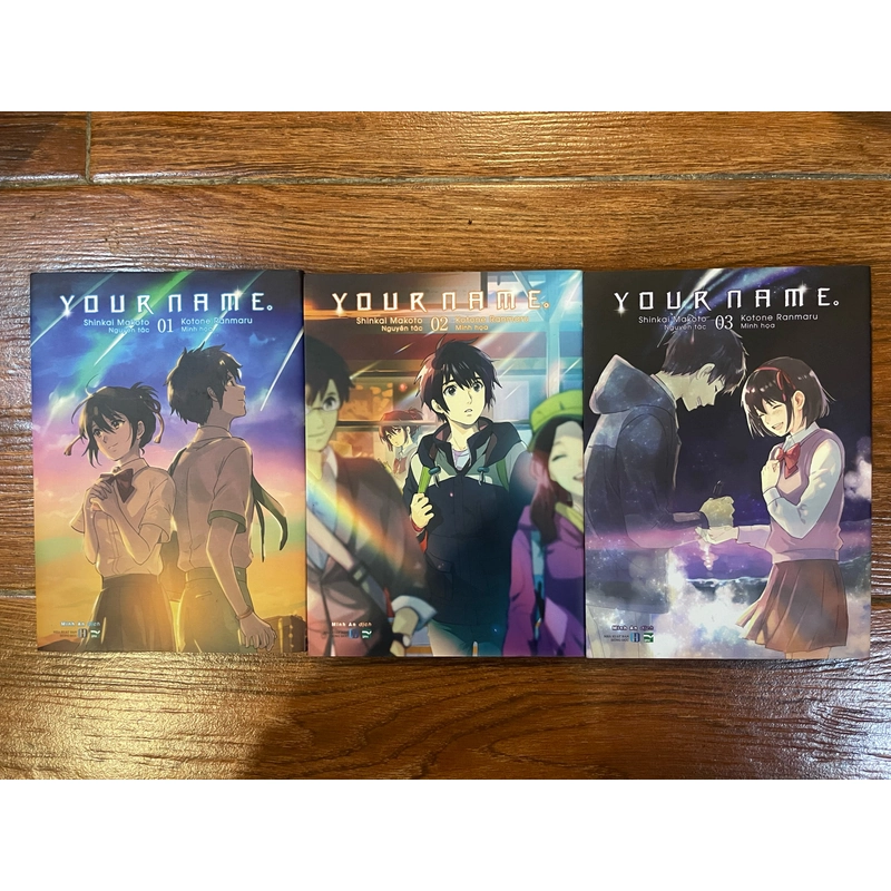 Your Name -  Shinkai Makoto - Box truyện tranh 3 tập 495047