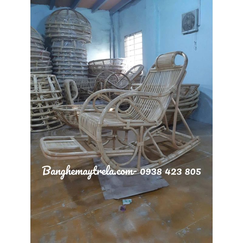 Ghế bập bênh mây cao cấp 471748