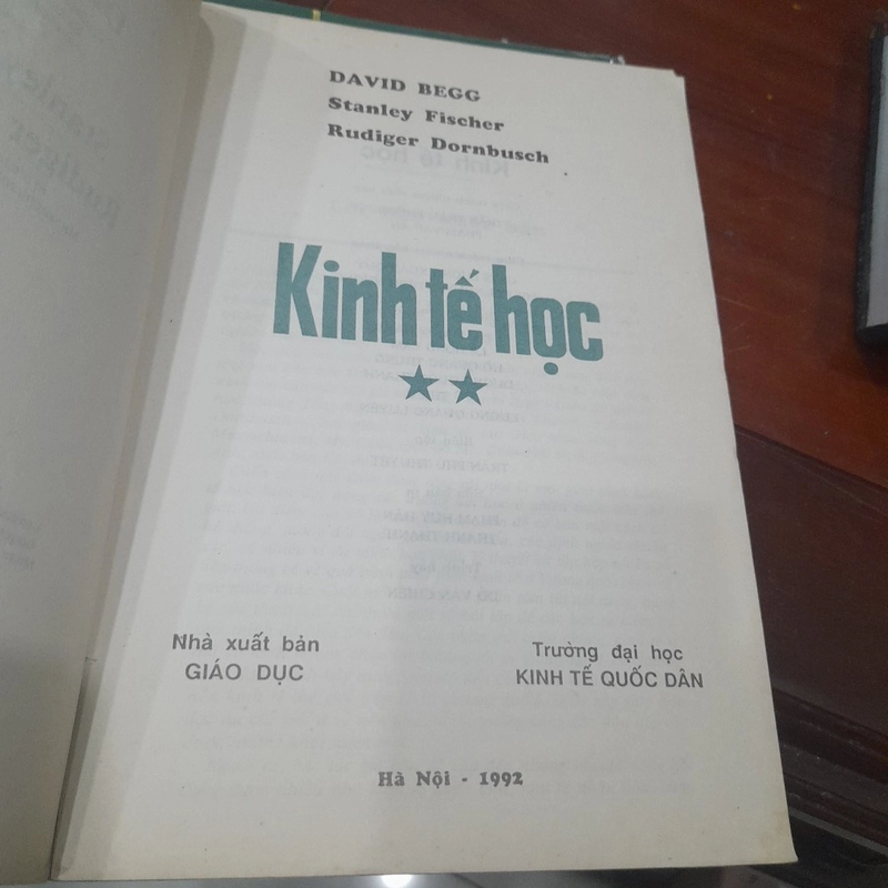 David Begg, Stanley Fischer, Rudiger Dornbusch - KINH TẾ HỌC 303111