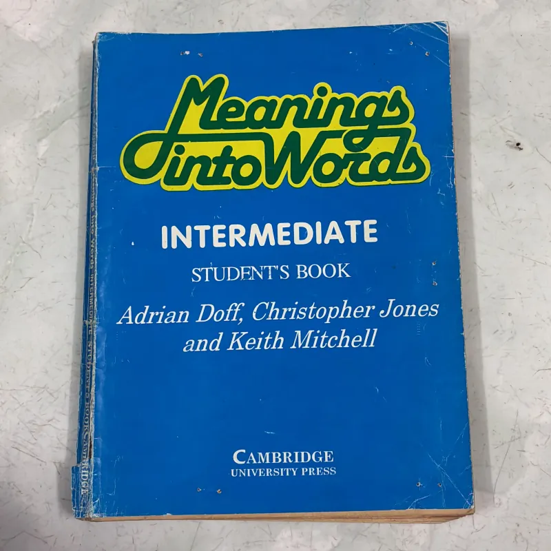 Meaning into Words 990770