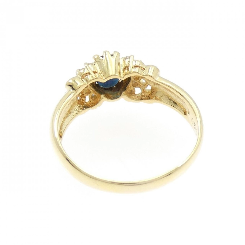 Nhẫn Sapphire K18YG 0.56CT - Hàng hiệu Chính hãng 850396