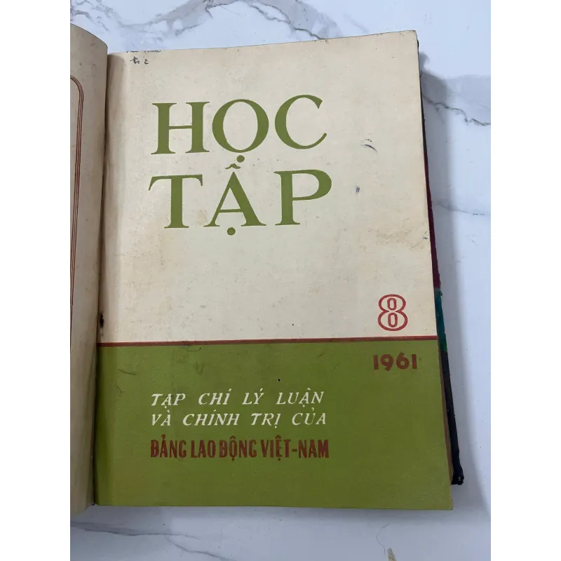 12 số tạp chí Học Tập năm 1961 798722