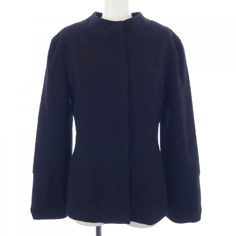 【Vintage】Chanel CHANEL P12239V06999 98A. Áo khoác không cổ 632157