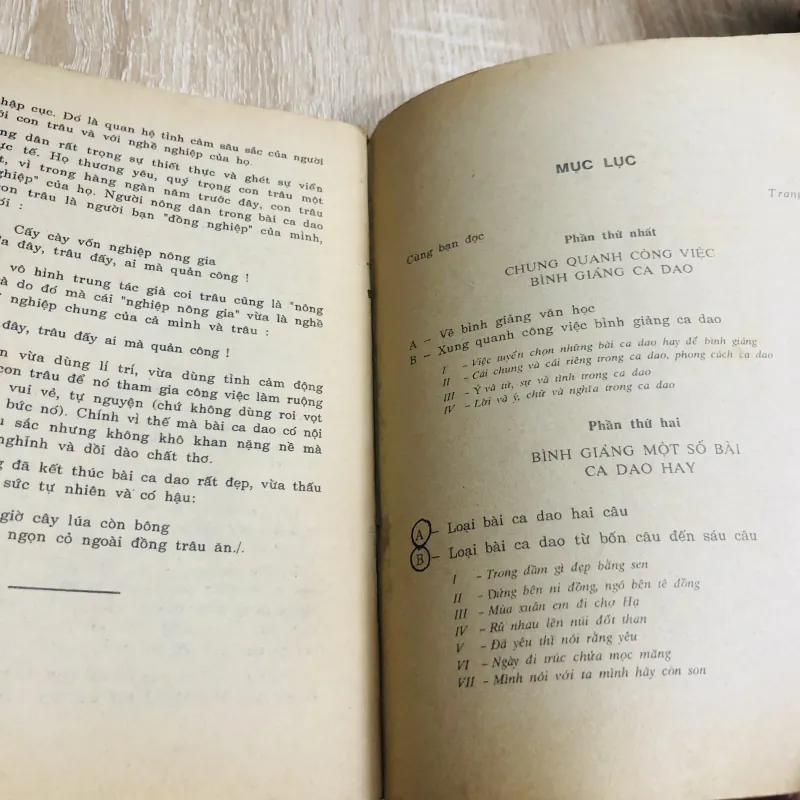 BÌNH GIẢNG CA DAO  928937