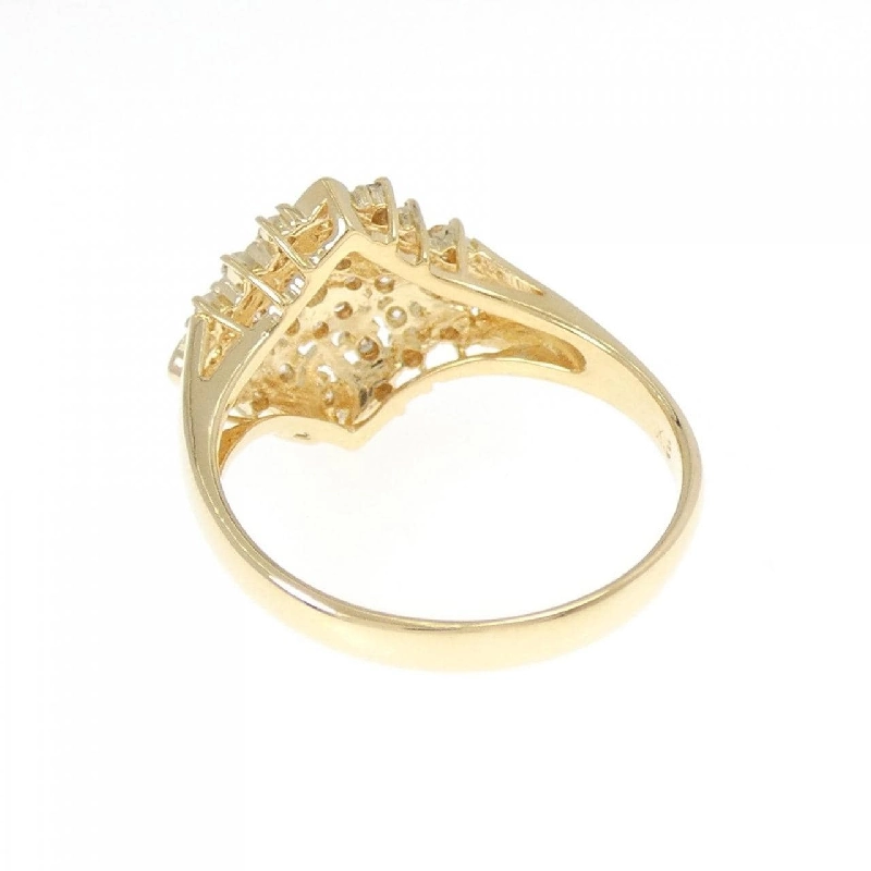 Nhẫn kim cương K18YG 0.30CT 670086