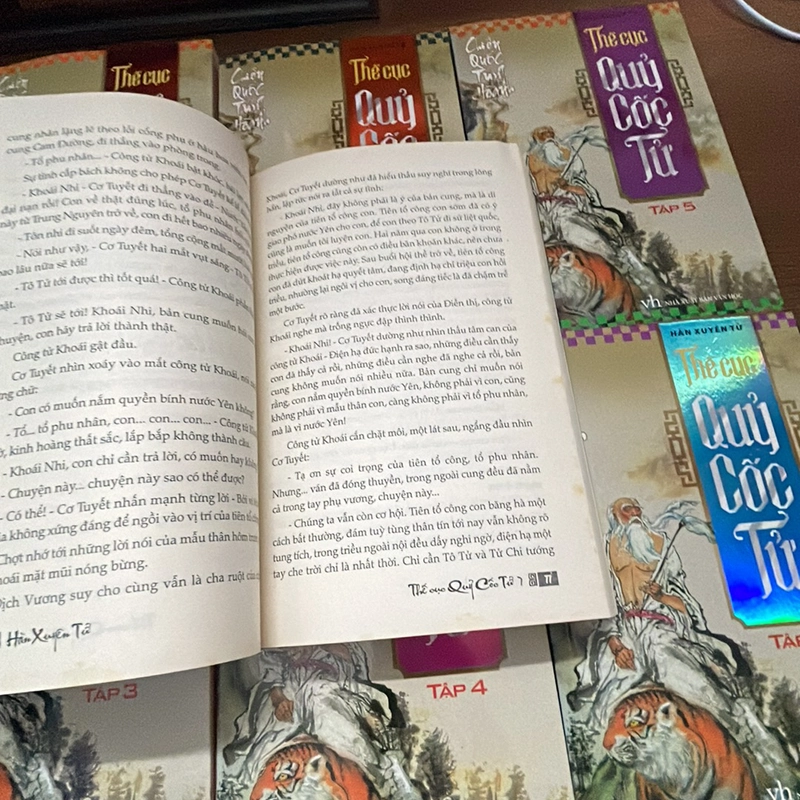 Boxset Thế cục Quỷ cốc tử 7 tập Hàn Xuyên Tử 356674