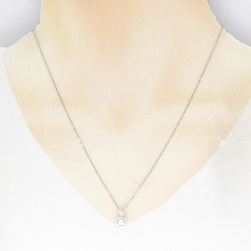 Dây chuyền kim cương PT 0.209CT D SI2 Tốt - Hàng hiệu Chính hãng 876010