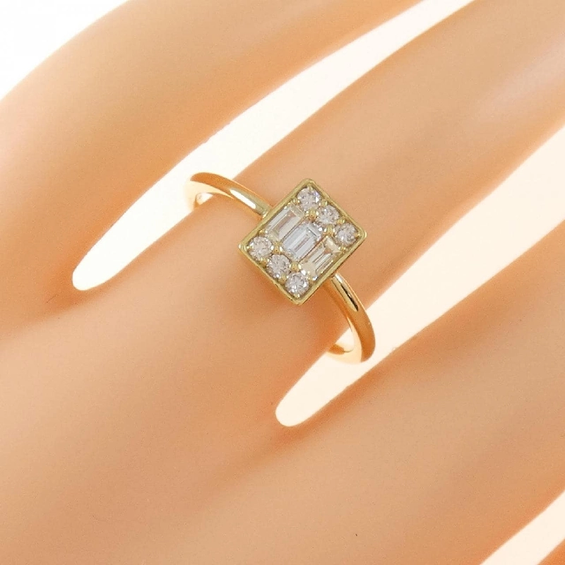 Nhẫn kim cương K18YG 0.30CT - Hàng hiệu Authentic 856290