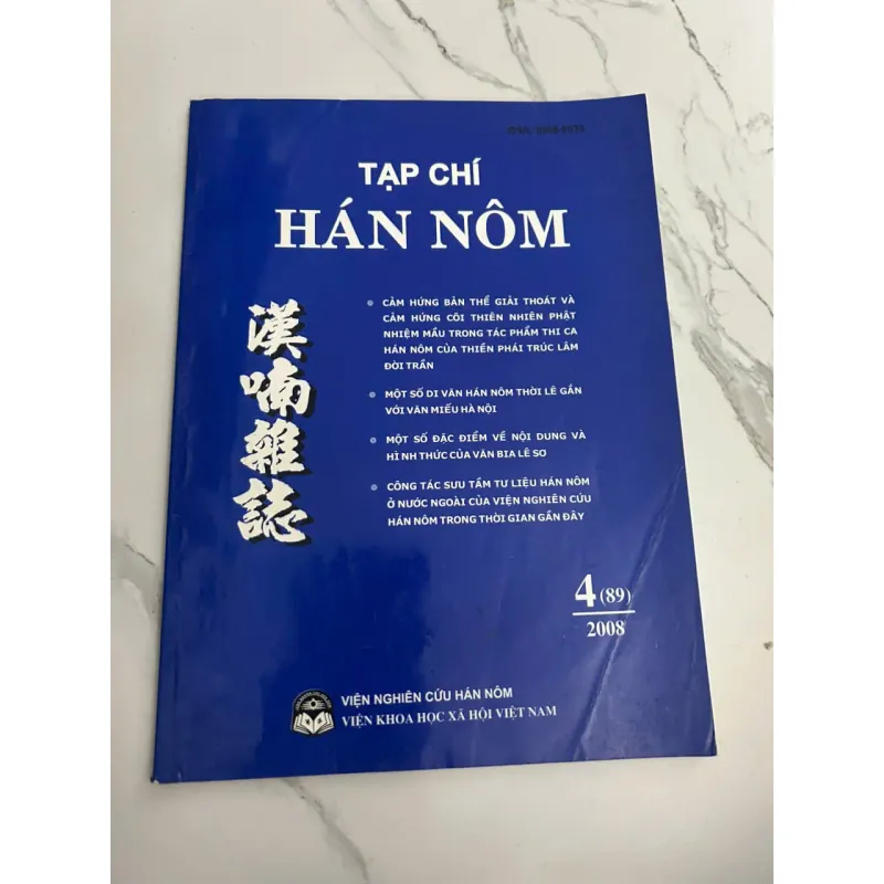 Tạp chí Hán Nôm - Số 4(89) năm 2008 700430