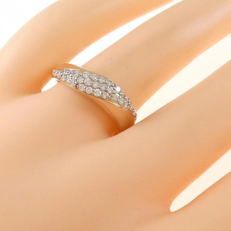 Nhẫn kim cương K18PG Pavé 0.40CT 667359