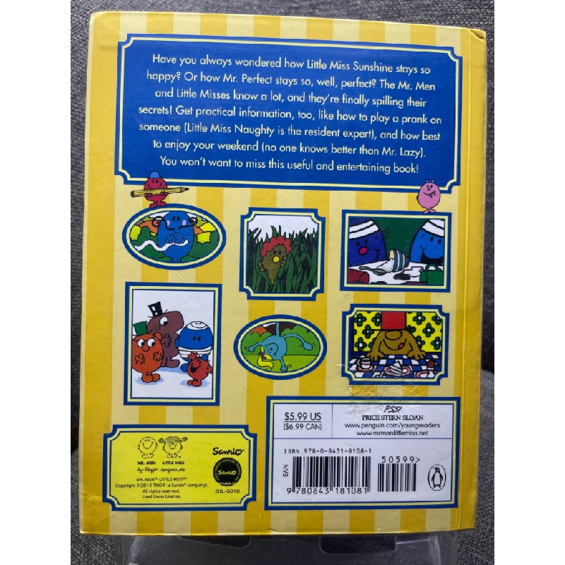 Guide to life mới 90% truyện tranh màu và thiếu nhi Mr Men Little Miss HPB1505 181534