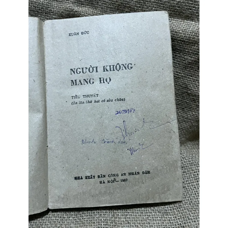 Người không mang họ - Xuân Đức  933443