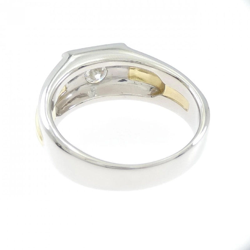 Nhẫn kim cương PT900/K18YG 0.736CT - Hàng hiệu Authentic 848429