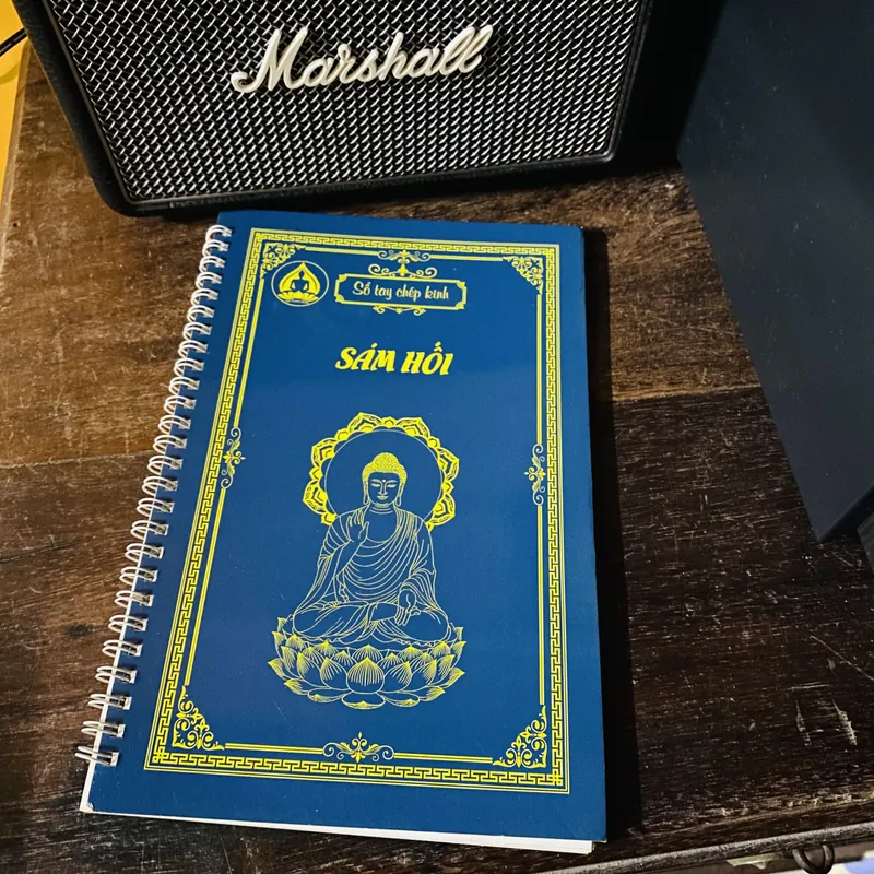 Tặng kèm sổ tay chép kinh chưa sử dụng cho đơn hàng mua sách Phật giáo tại tiệm 731425