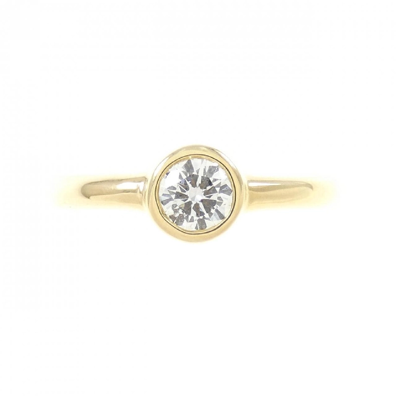 Nhẫn kim cương K18YG 0.244CT 672897