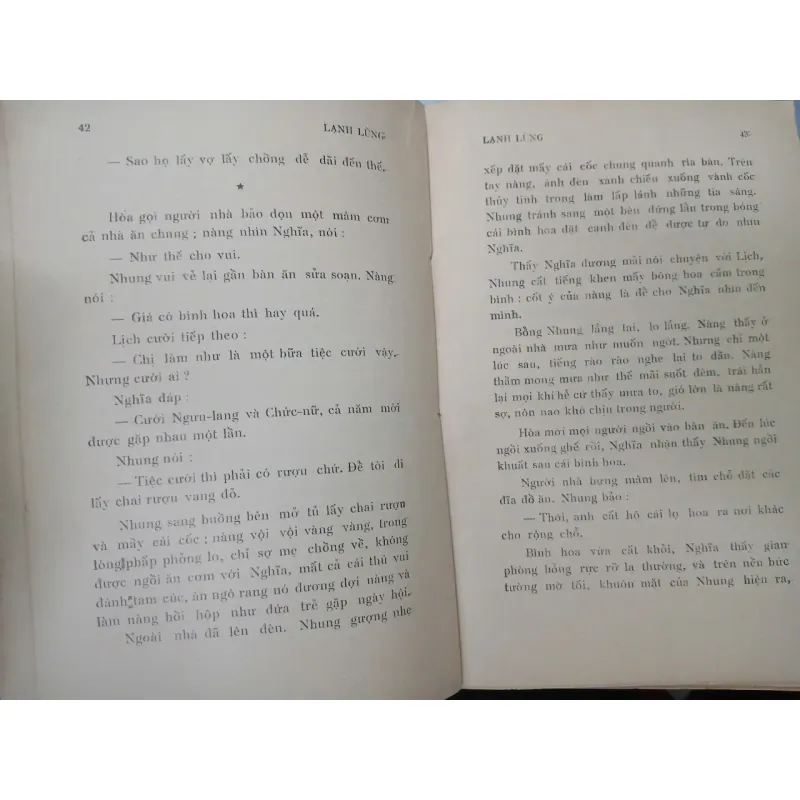 LẠNH LÙNG - NHẤT LINH 714185