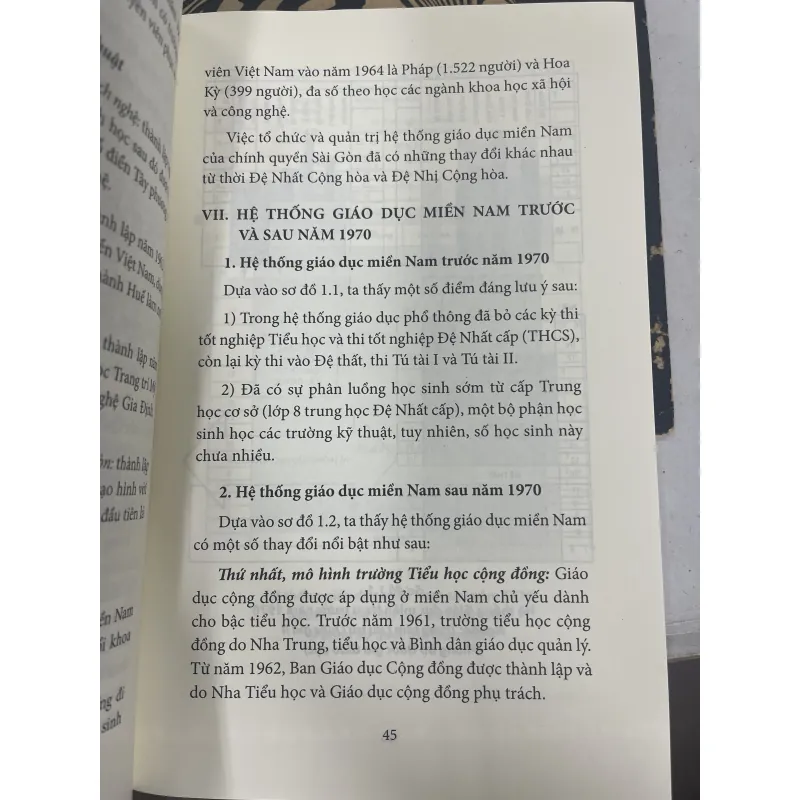 GIÁO DỤC PHỔ THÔNG MIỀN NAM (1954-1975)  933661