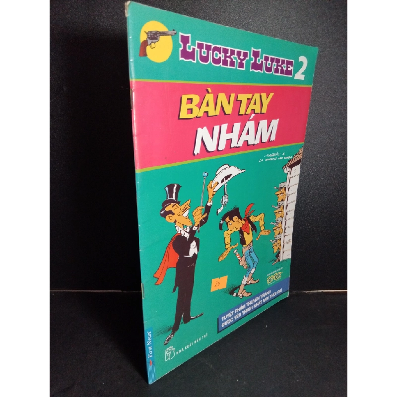 Bàn tay nhám 2 mới 90% bẩn HCM1001 Lucky Lucke 2 TRUYỆN TRANH 380921