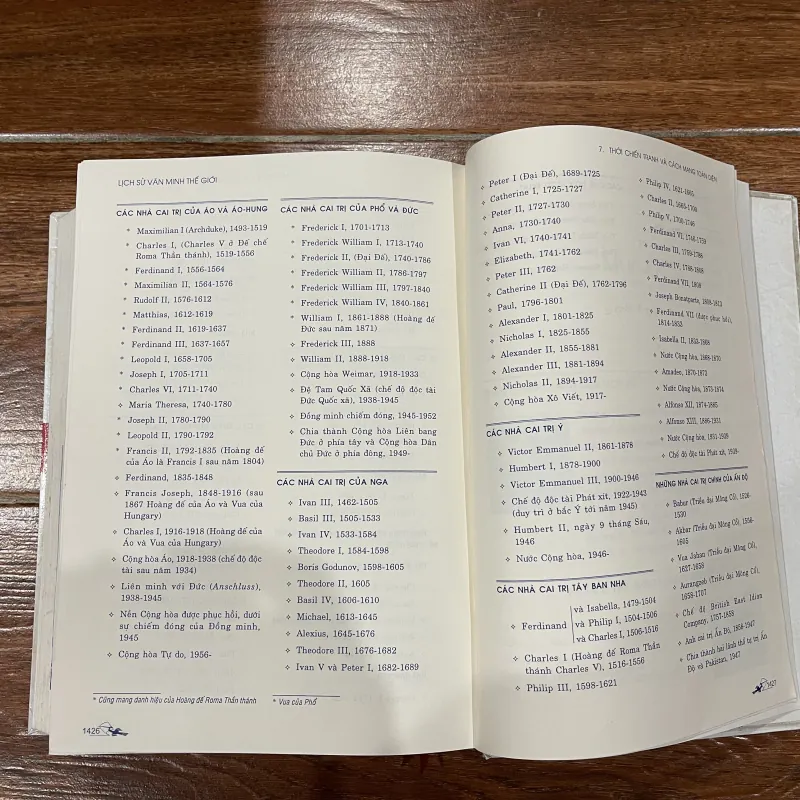 Các nền văn minh Thế Giới - Lịch Sử và Văn Hoá (B) 777268