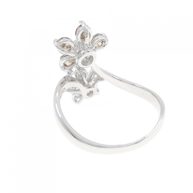 Nhẫn kim cương hoa K18WG 1.30CT - Hàng hiệu Authentic 848768