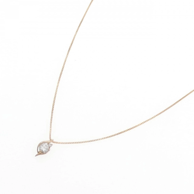 K18PG Dây chuyền kim cương 0.1CT - Hàng hiệu Chính hãng 856408