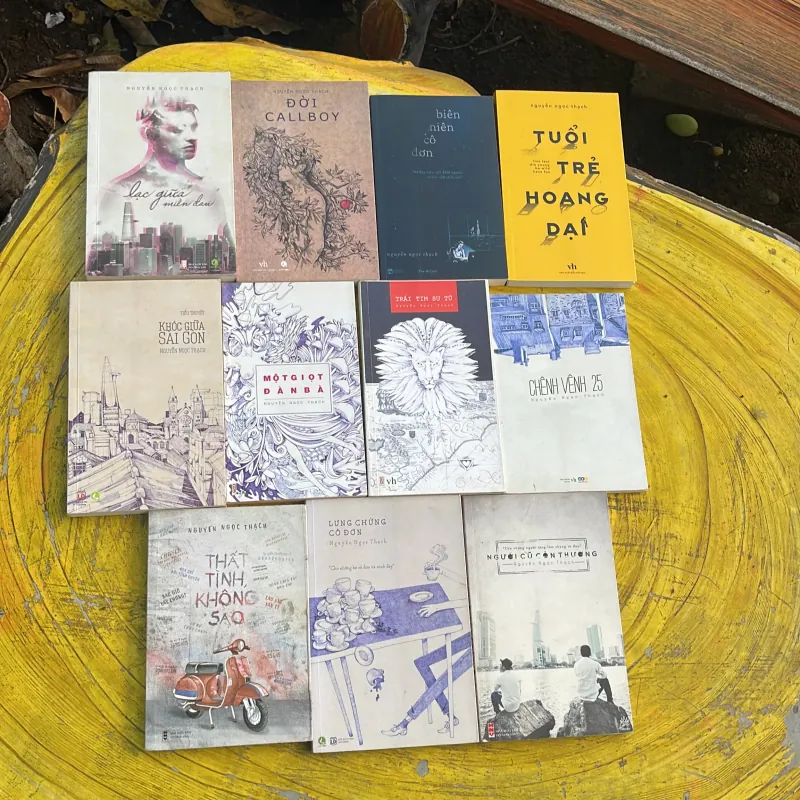 COMBO NGUYỄN NGỌC THẠCH ( 11 cuốn ): ĐỜI CALLBOY, TUỔI TRẺ HOANG DẠI,THẤT TÌNH KHÔNG SA…, 746783
