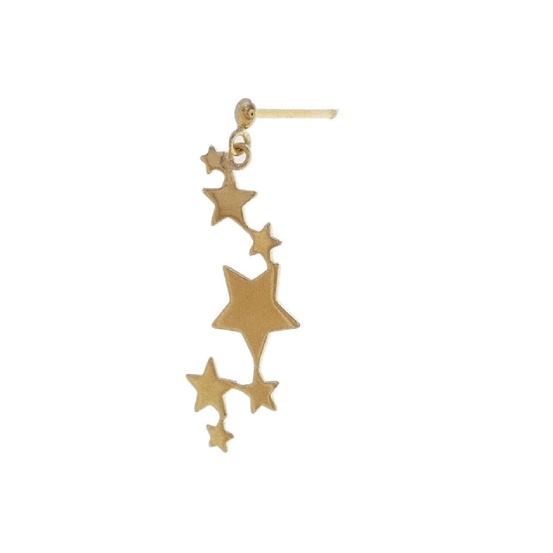 K18YG Bông tai sao một bên - Hàng hiệu Authentic 865733