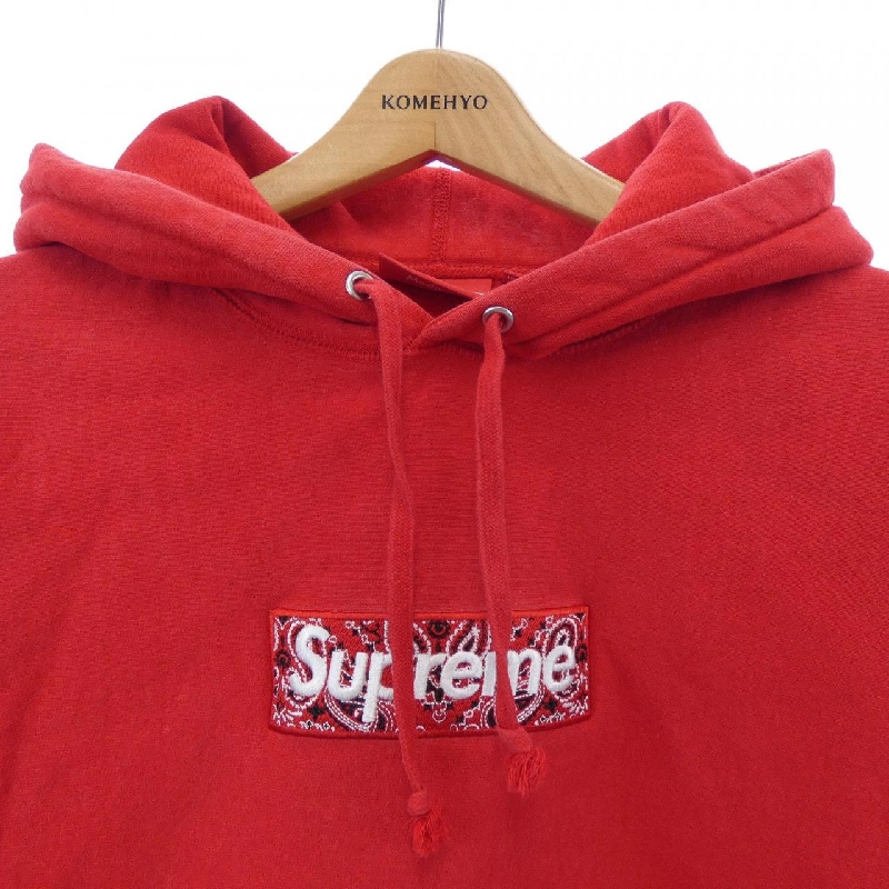 Hàng hiệu SUPREME BANDANA BOX LOGO HOO - Áo khoác nỉ 895288