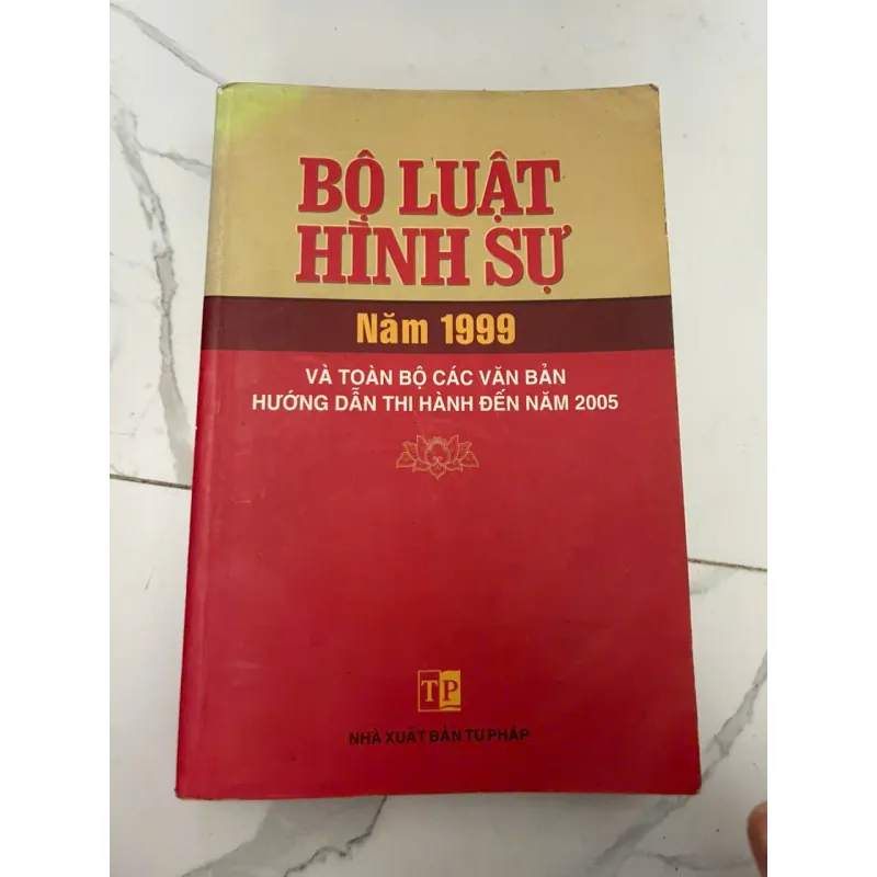 Bộ Luật Hình Sự Năm 1999 - (Pháp luật Việt Nam) 658873