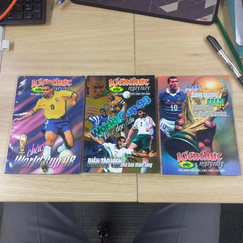 Combo Hoài niệm 3 tạp chí Kiến thức ngày nay ( Worldcup 1998) 1013317