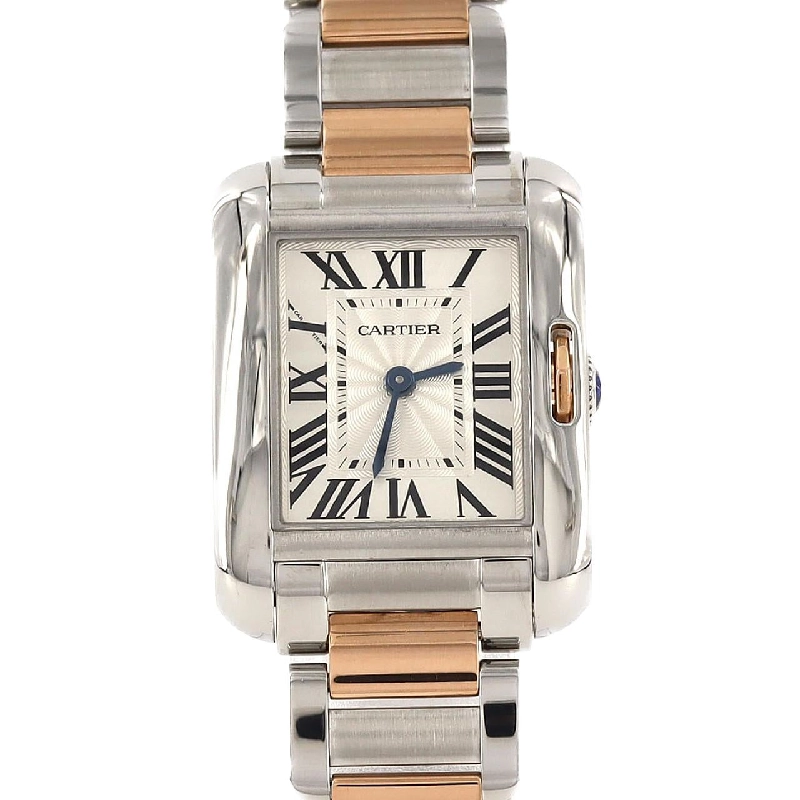 Cartier Tank Anglaise SM PG Combo W5310036 SSxPG Quartz - Hàng hiệu Chính hãng 876272
