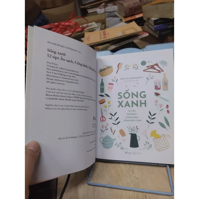 Sách: Sống xanh - TG Jen Chillingsworth (B1) 795837