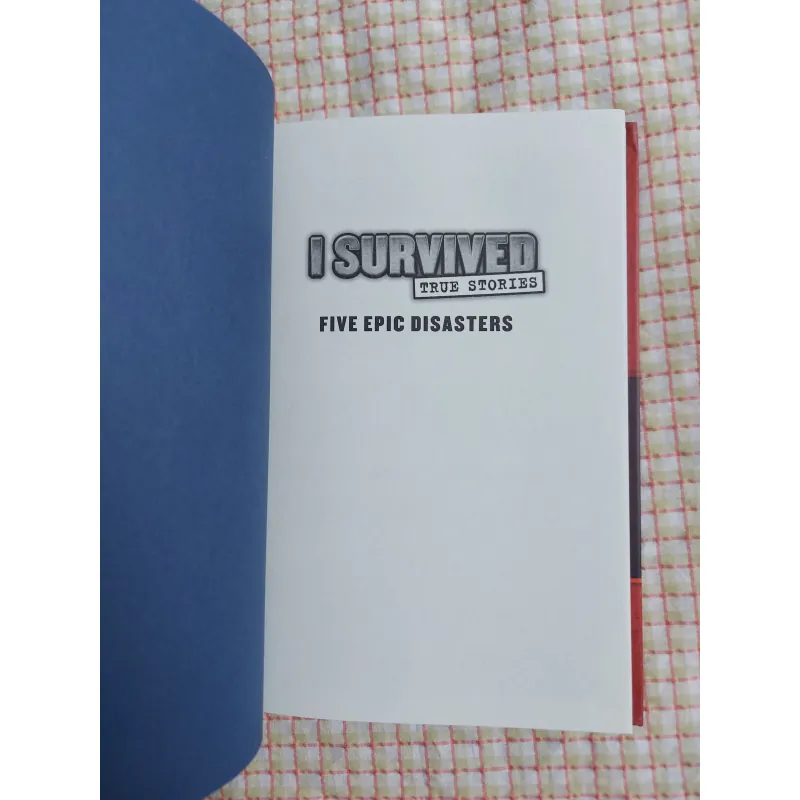 I SURVIVED: TRUE STORIES – FIVE EPIC DISASTERS - Lauren Tarshis 975136