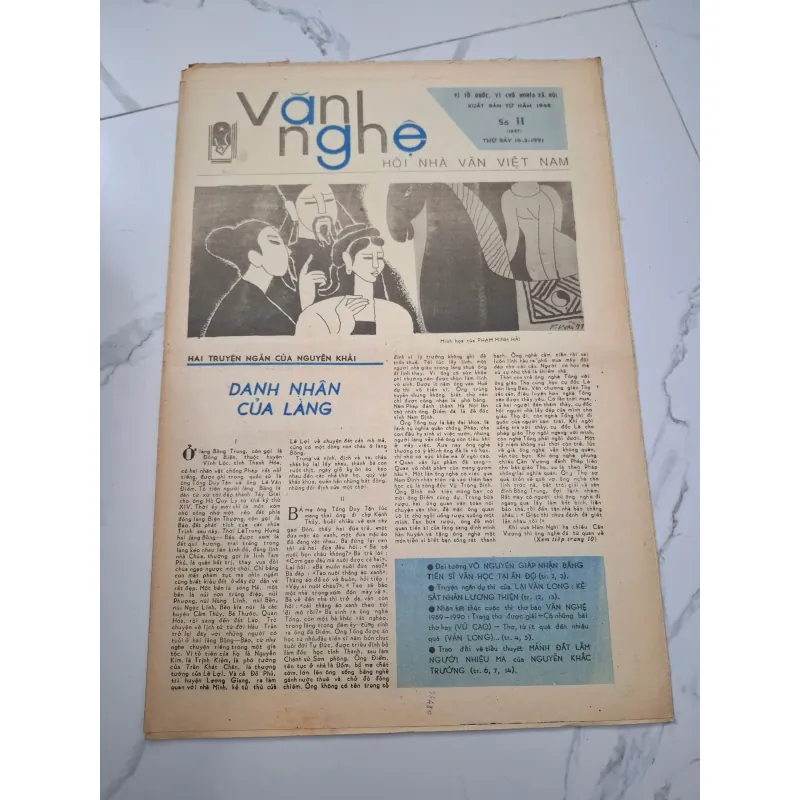 Báo Văn Nghệ Số 11 (1627), 16-3-1991 - Nguyễn Khải - Truyện ngắn 961817