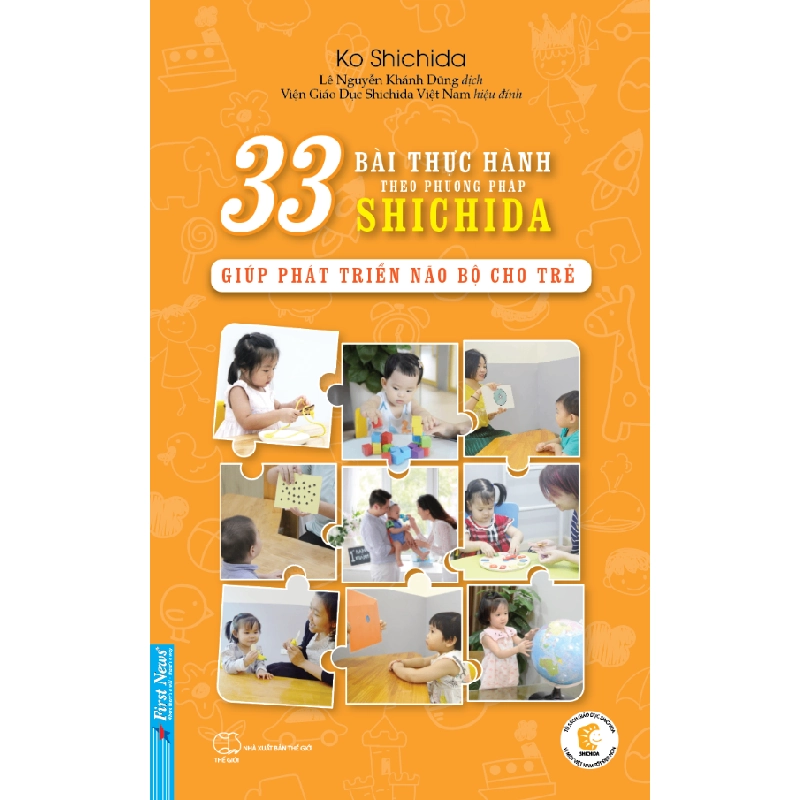 33 Bài Thực Hành Theo Phương Pháp Shichida - Giúp phát triển não bộ cho trẻ 2021 - Ko Sichida New 100% HCM.PO 343994
