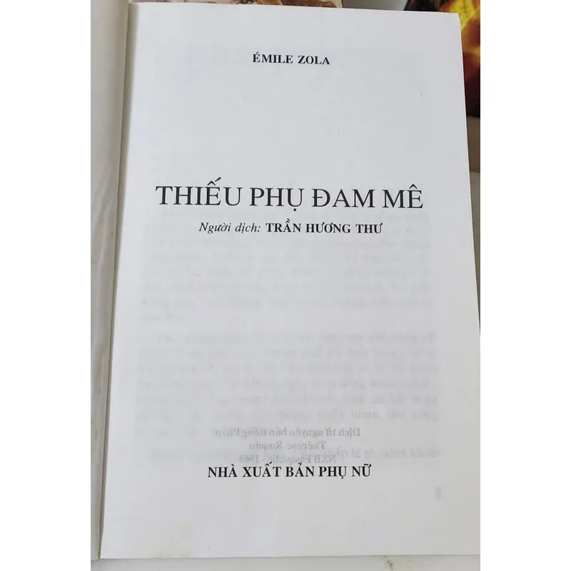 Tiểu thuyết Pháp: THIẾU PHỤ ĐAM MÊ (Émile Zola) 719395