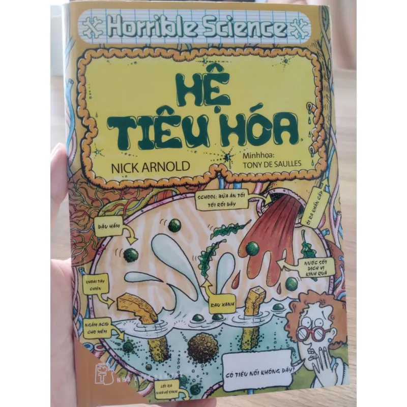 sách Horrible Science - Hệ Tiêu Hóa của tác giả Nick Arnold.  1032074