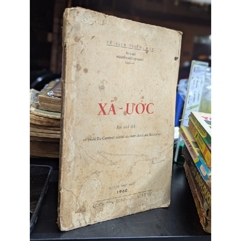 Xã ước - dịch giả Nguyễn Hữu Khang ( in lần nhất ) 137618