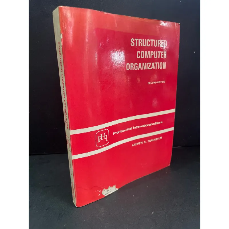 [Sách Cũ SCGR] Structured computer organization second edition mới 80% bẩn bìa, ố, có vệt nước Andrew S.Tanenbaum HCM3004 NGOẠI VĂN 677950
